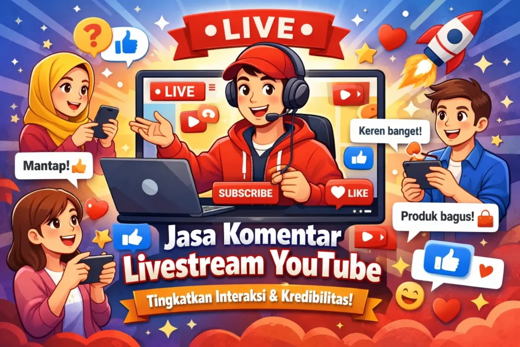 Jasa Komentar Livestream
