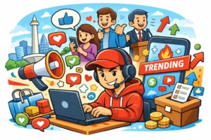 pengaruh jasa buzzer di Indonesia