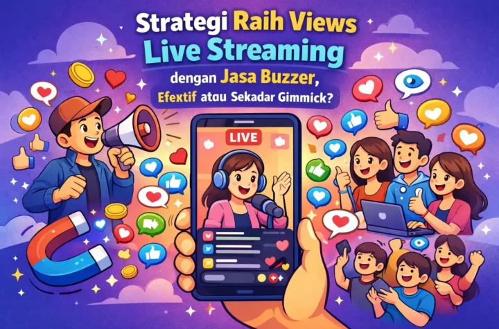 Jasa buzzer live streaming